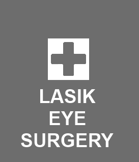 Lasik eye surgery BW